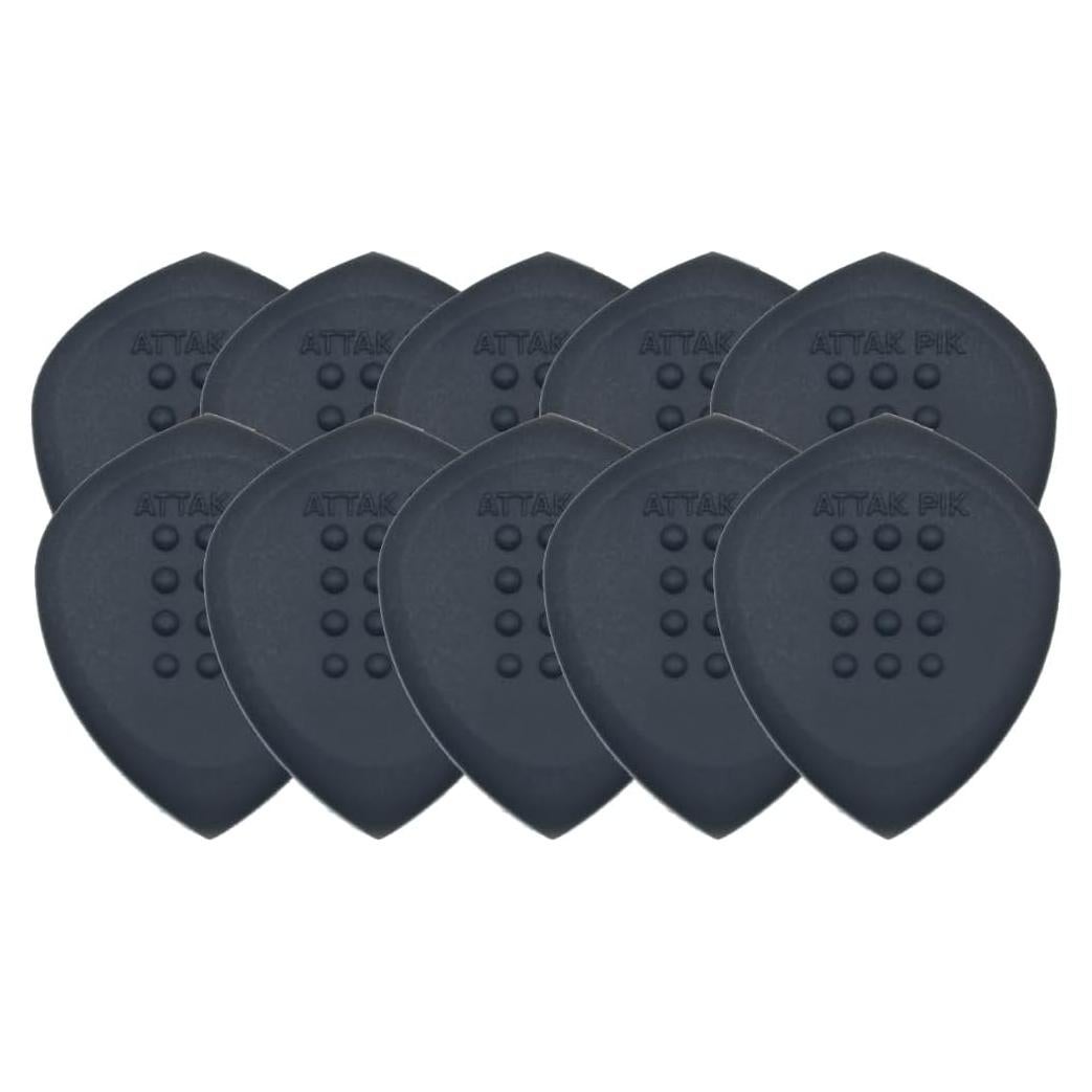Puas de Guitarra Acoustik Attak STEALTH XL - Paquete de 10