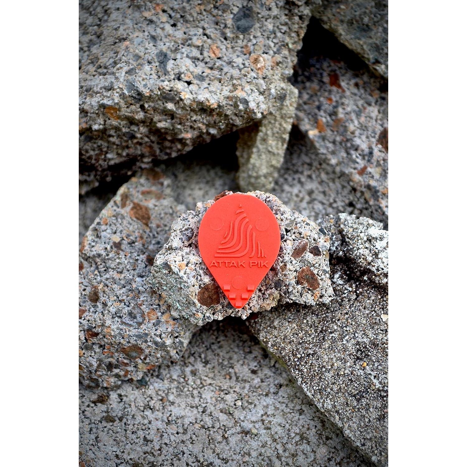 Pua de guitarra Acoustik Attak Ambush Edgy - 10 paquetes