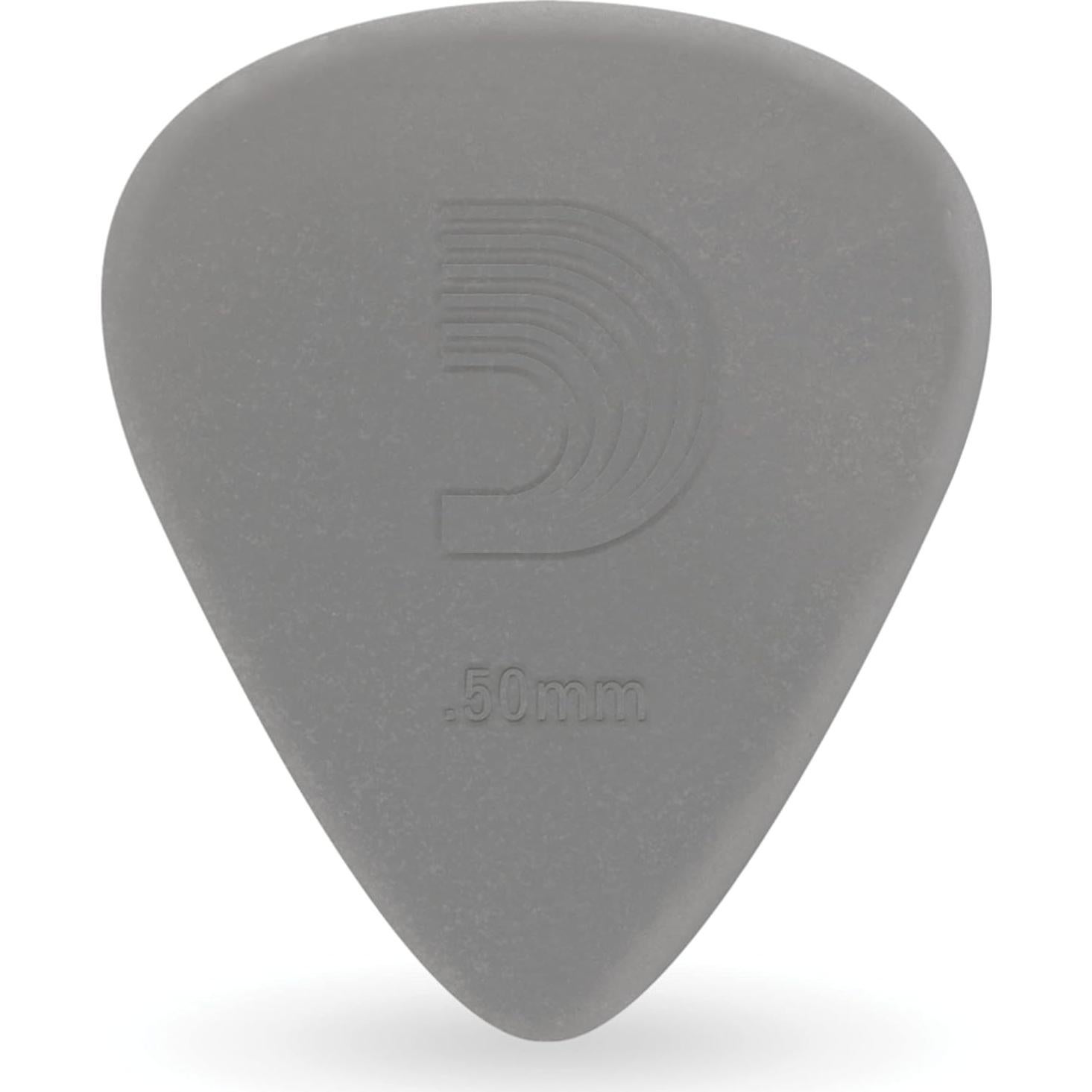 Puas de guitarra Nylflex D'Addario - Paquete de 10, 0.50mm