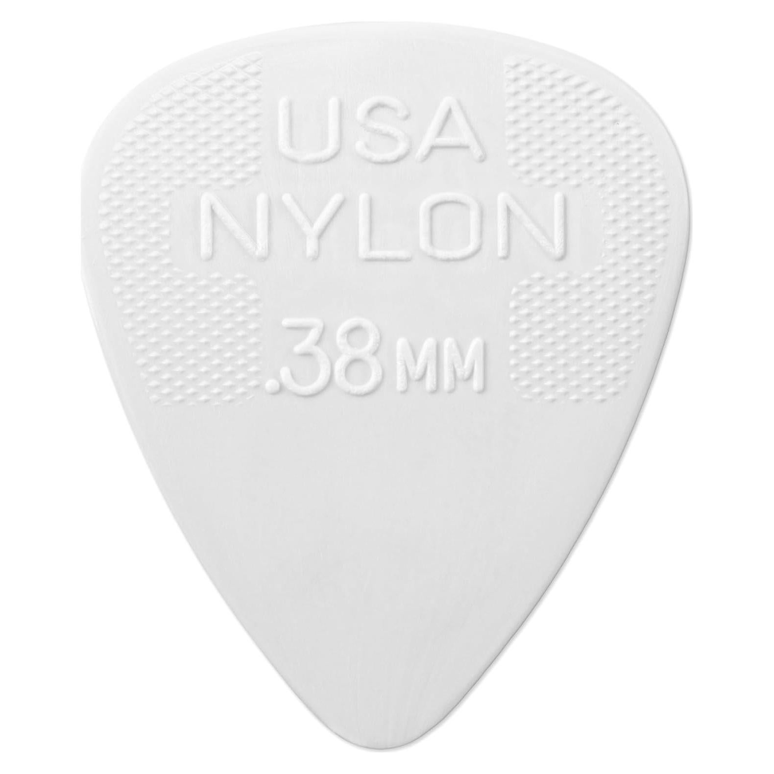 Dunlop 44P038 Nylon Standard Pick .38mm- 12 Pack