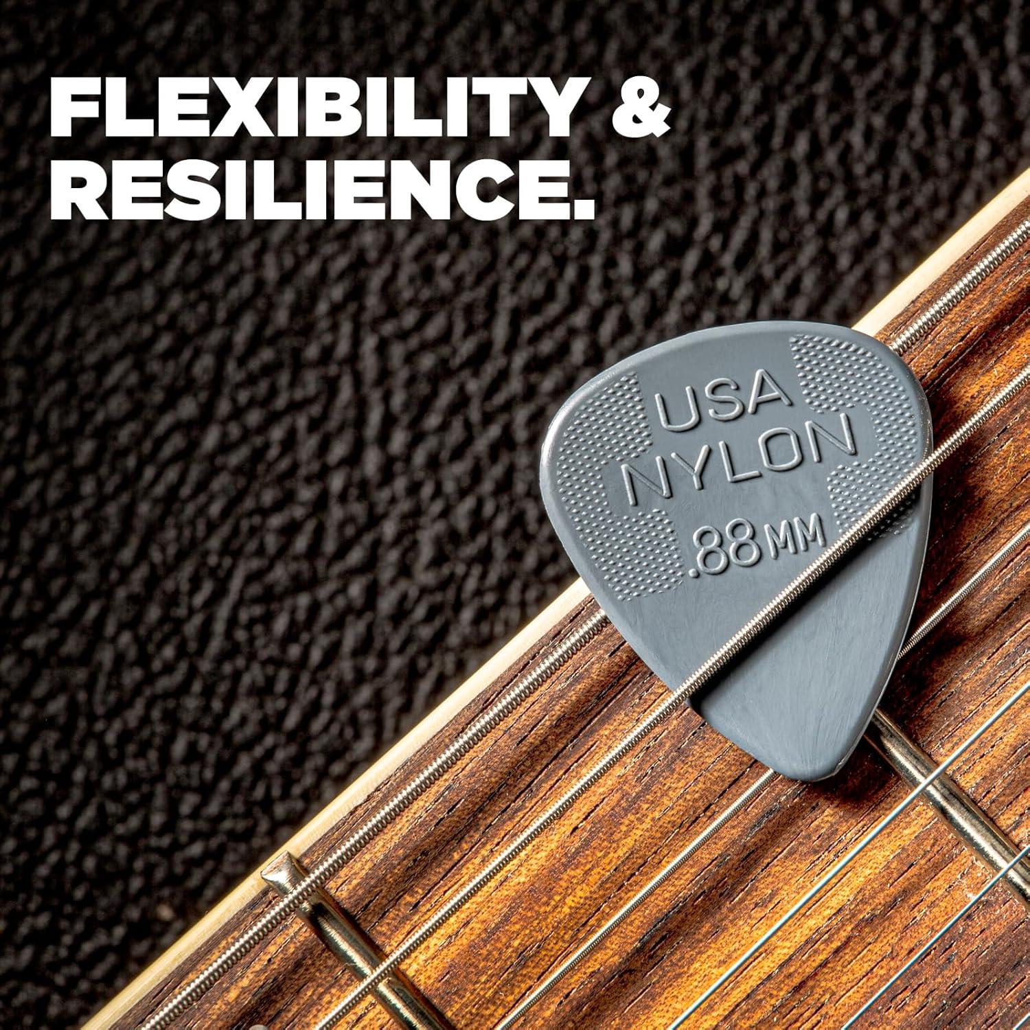 Dunlop 44P038 Nylon Standard Pick .38mm- 12 Pack