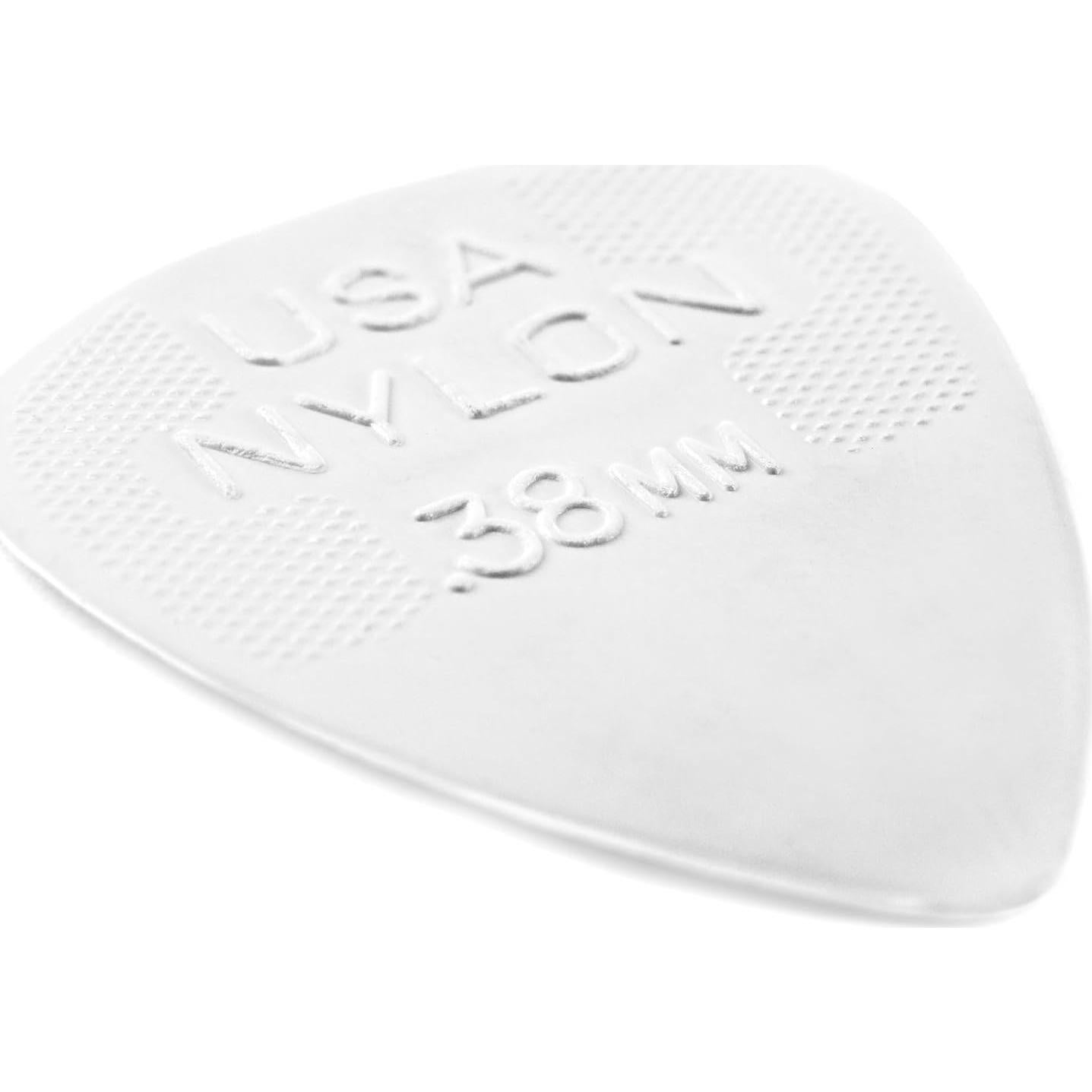 Dunlop 44P038 Nylon Standard Pick .38mm- 12 Pack