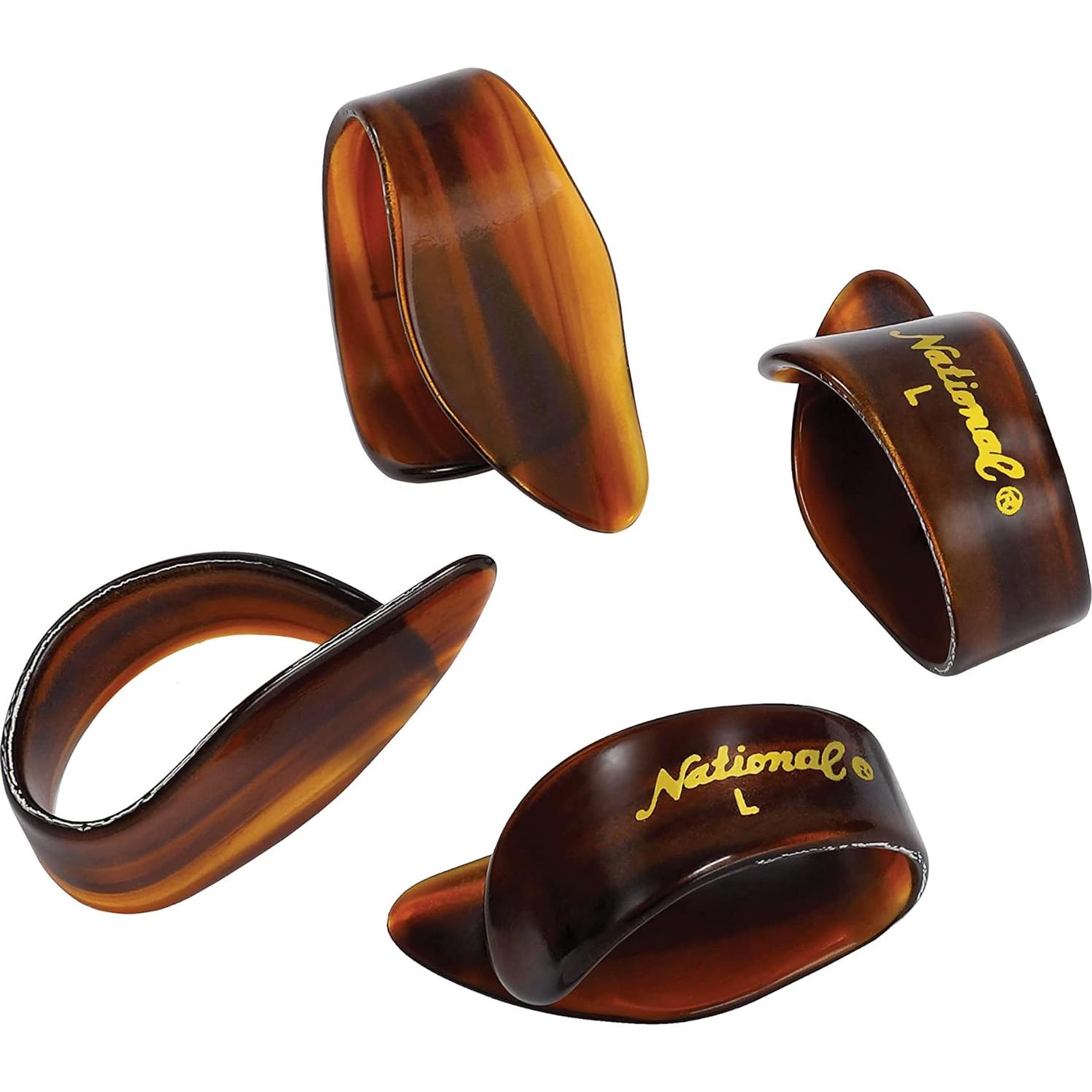 Puas de Pulgar D'Addario National Grande Celuloide 4 Unidades