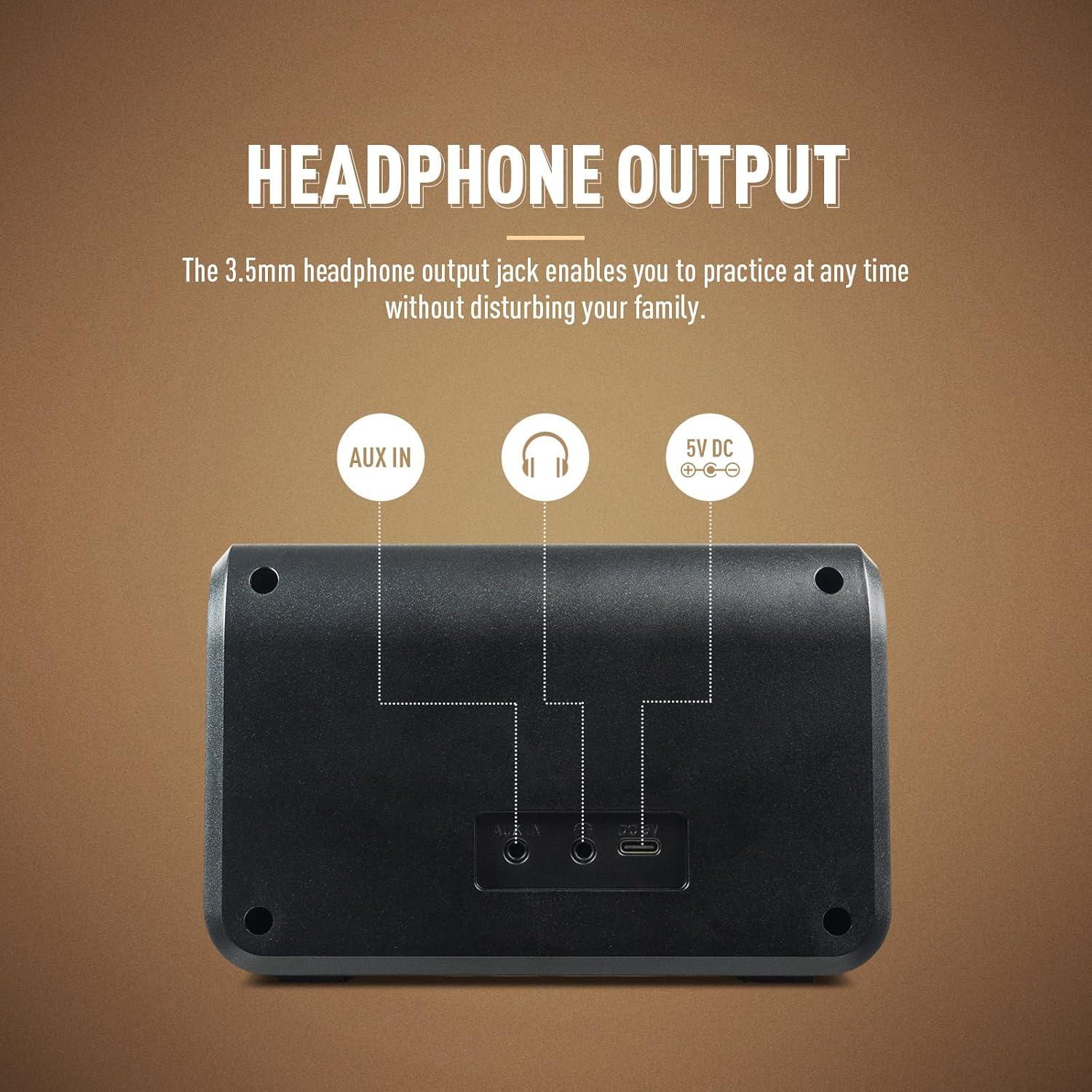 Amplificador de Guitarra Portátil Sonicake QAM-10 10W Bluetooth