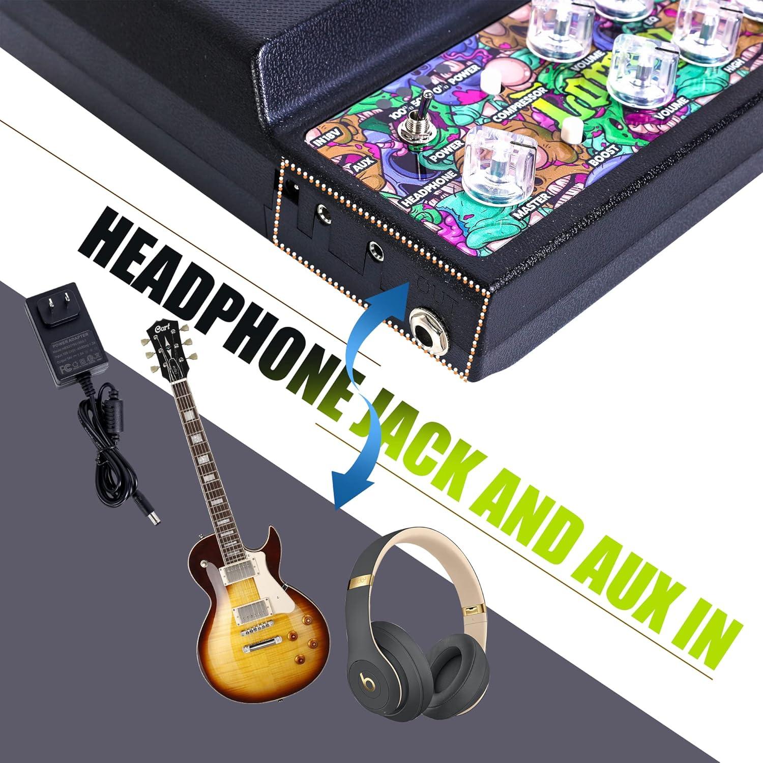 Amplificador Portátil de Bajo Caline YMCA100B 20W Bluetooth