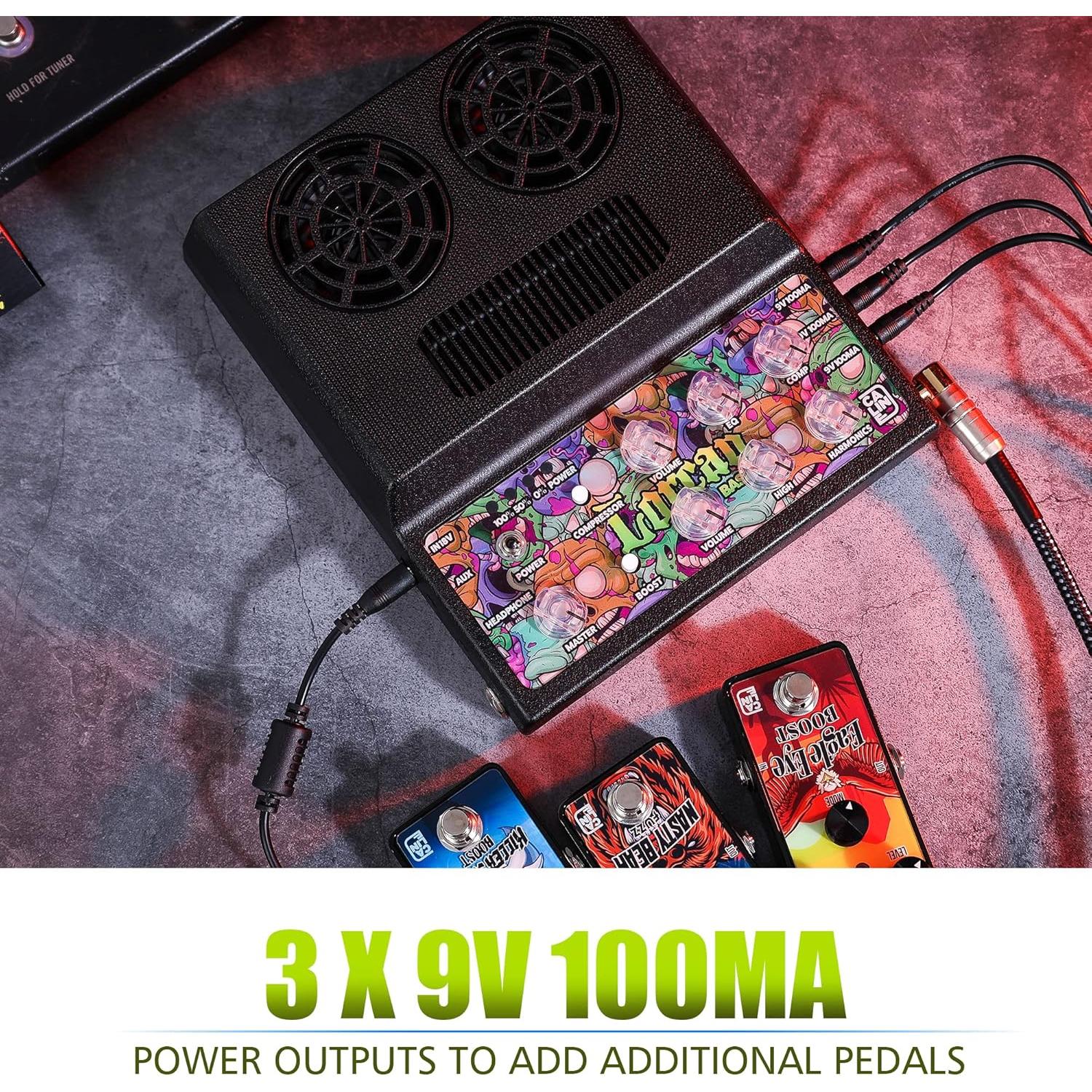 Amplificador Portátil de Bajo Caline YMCA100B 20W Bluetooth