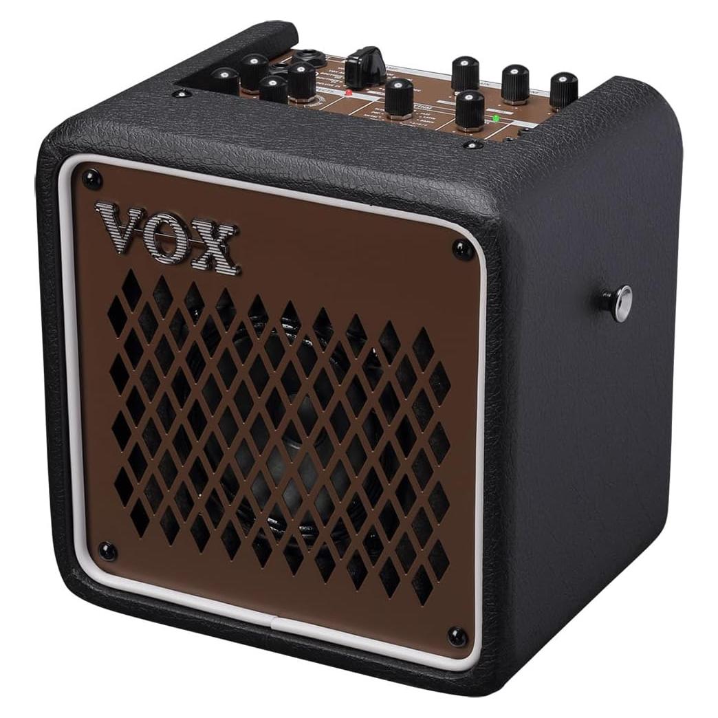 Amplificador de Guitarra VOX Mini Go 3 3W Portátil Marrón