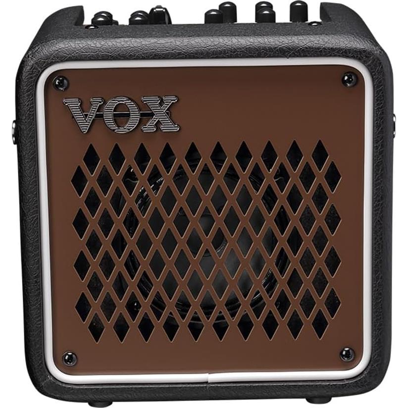 Amplificador de Guitarra VOX Mini Go 3 3W Portátil Marrón