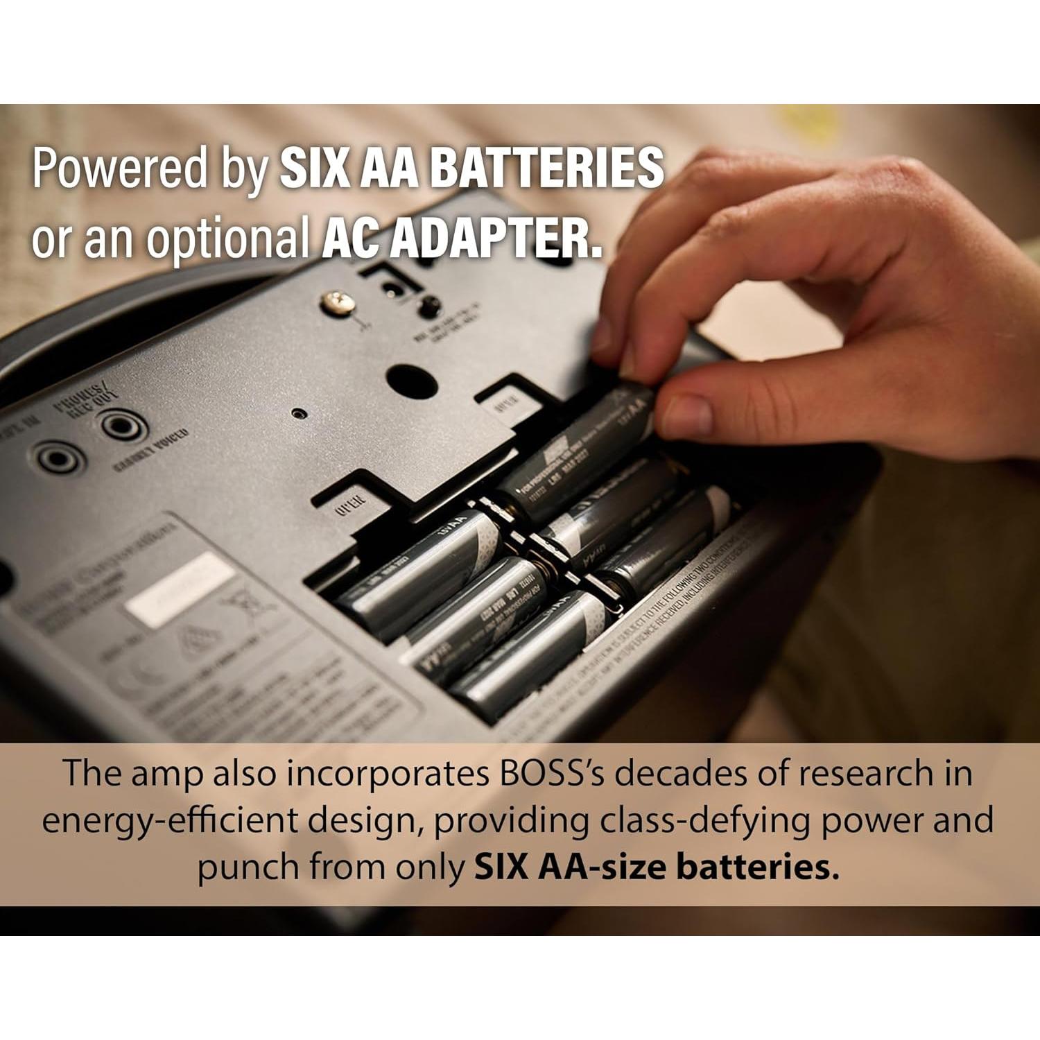 Amplificador de Guitarra Boss Katana Mini 7W con Accesorios