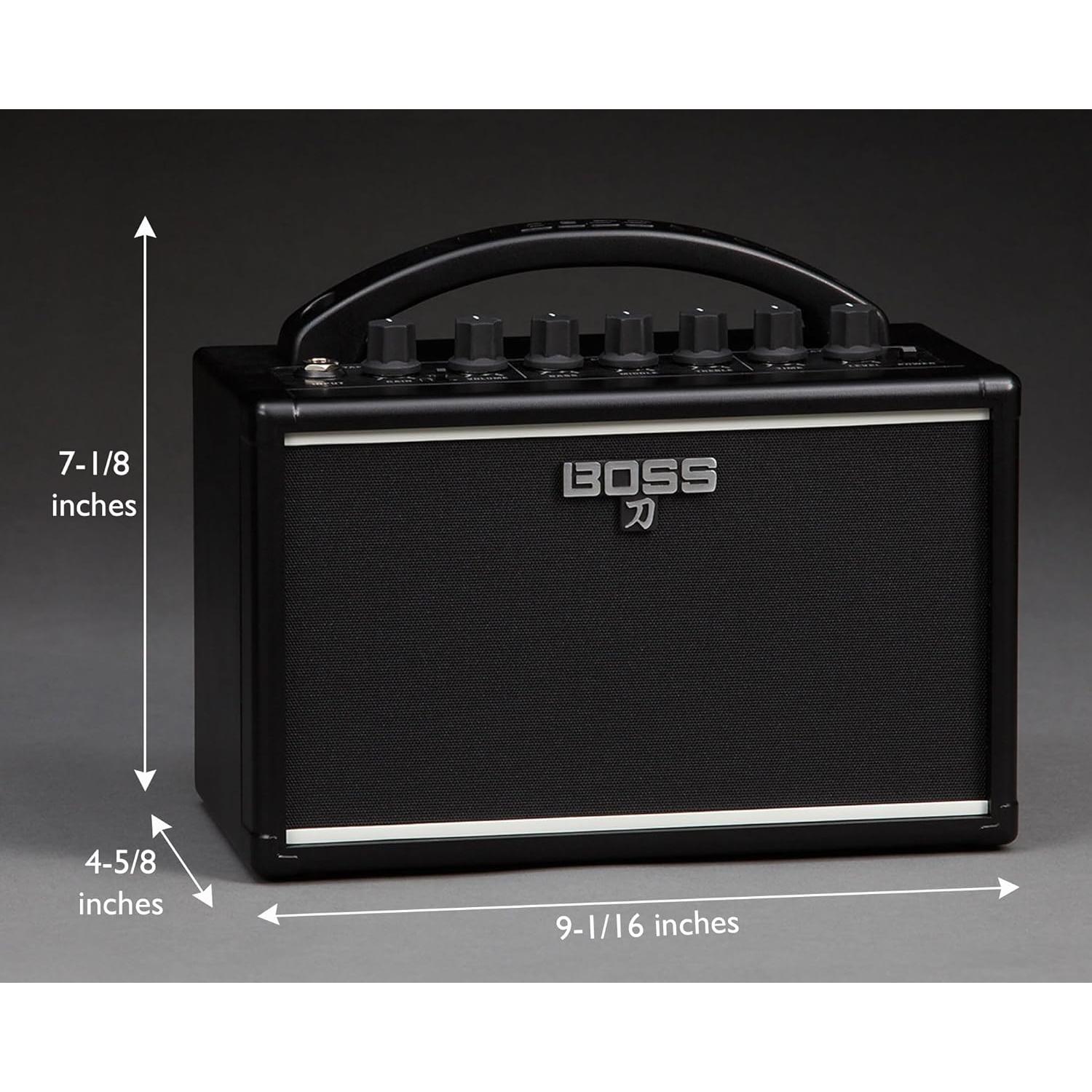 Amplificador de Guitarra Boss Katana Mini 7W con Accesorios