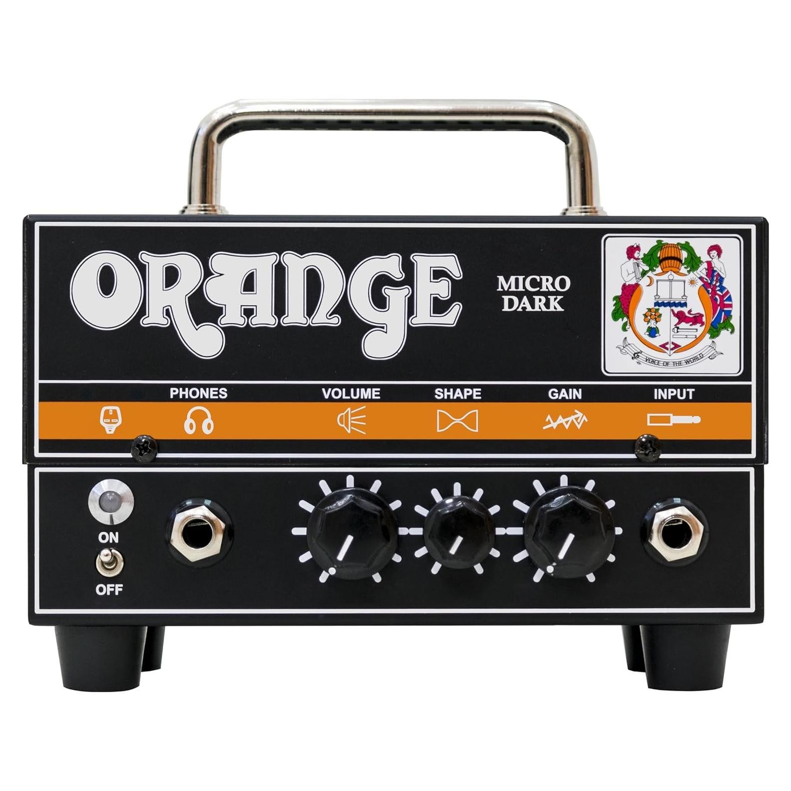 Amplificador de guitarra eléctrica Orange Micro Dark 20W Negro