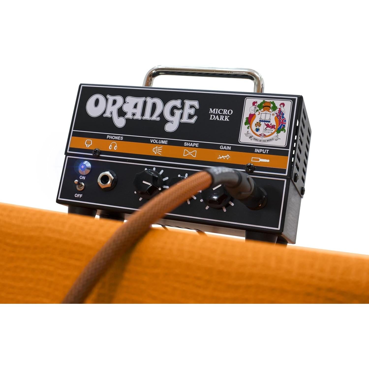 Amplificador de guitarra eléctrica Orange Micro Dark 20W Negro