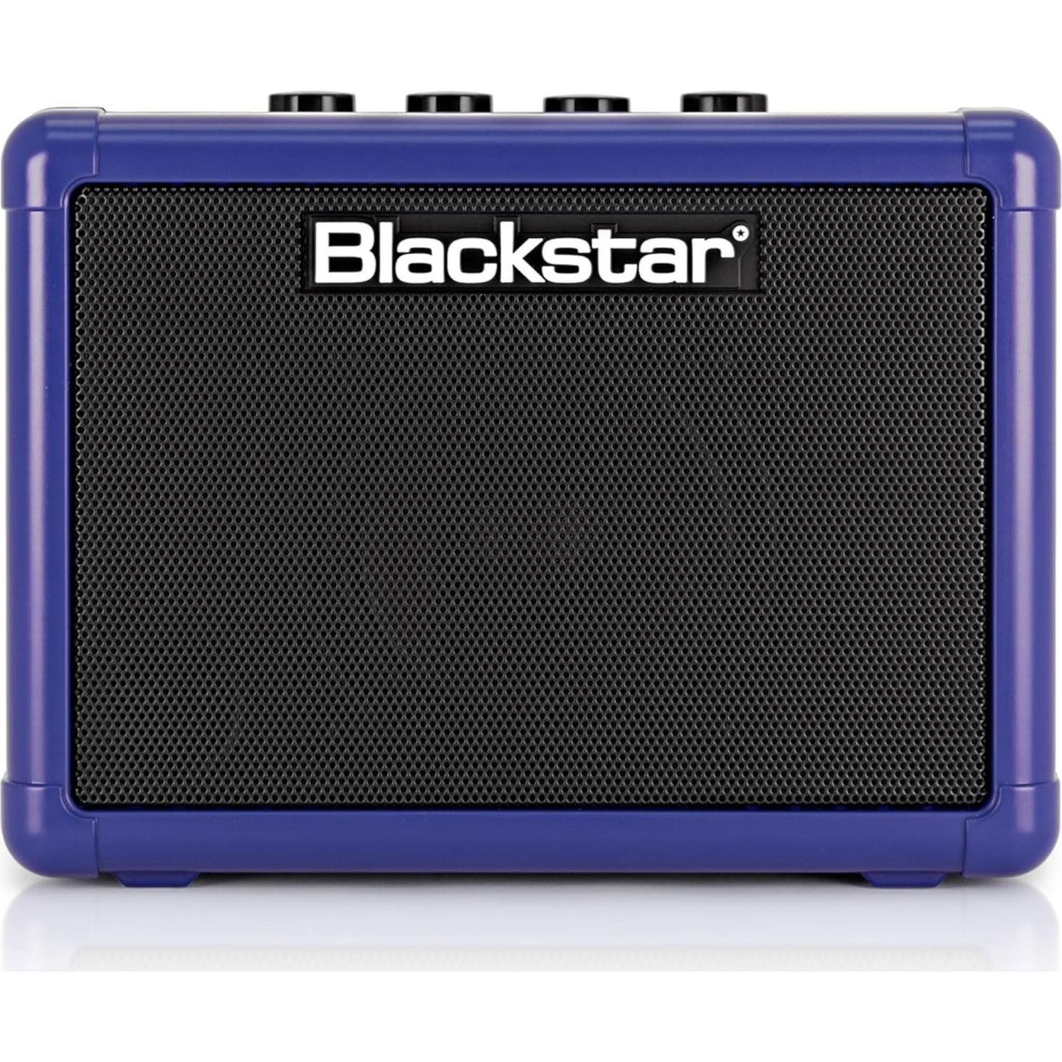 Amplificador Mini Blackstar Fly 3 Azul Real 3W con Accesorios