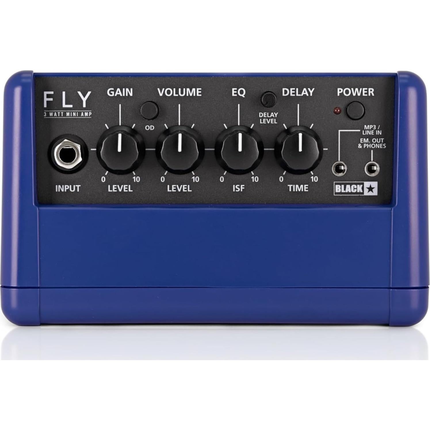 Amplificador Mini Blackstar Fly 3 Azul Real 3W con Accesorios