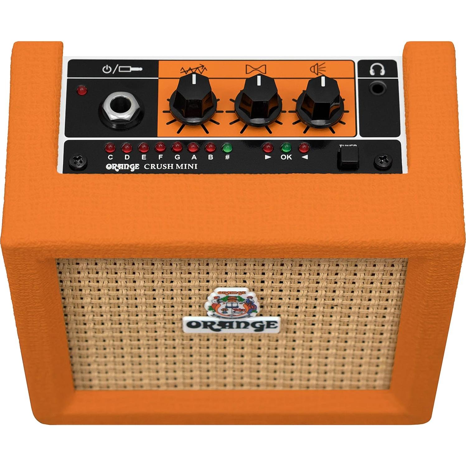 Amplificador Combo Mini Orange Crush 20W con Cable y Púas