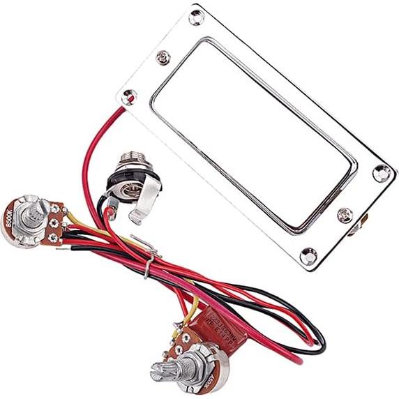 Kit de Arnés de Pastilla Pre-Cableado Alnicov para Guitarra Eléctrica