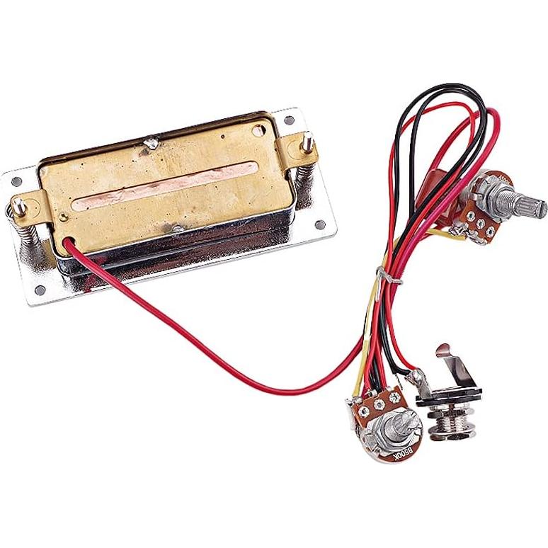 Kit de Arnés de Pastilla Pre-Cableado Alnicov para Guitarra Eléctrica