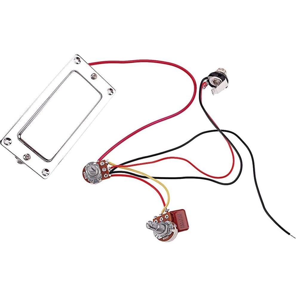 Kit de Arnés de Pastilla Pre-Cableado Alnicov para Guitarra Eléctrica
