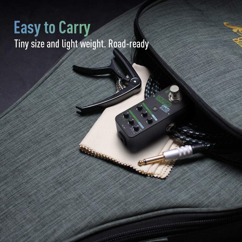 Pedal de Delay Reverb SONICAKE QSS-16 2000ms Tap Tempo