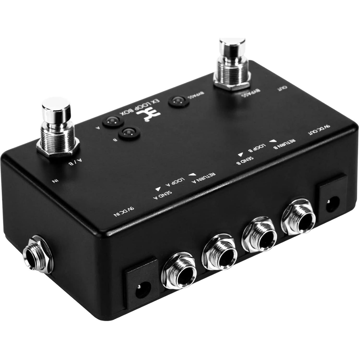 Interruptor de Efectos de Guitarra EX LOOP BOX 9V Bypass