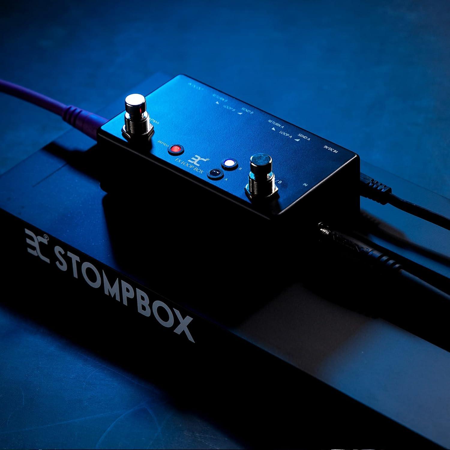 Interruptor de Efectos de Guitarra EX LOOP BOX 9V Bypass