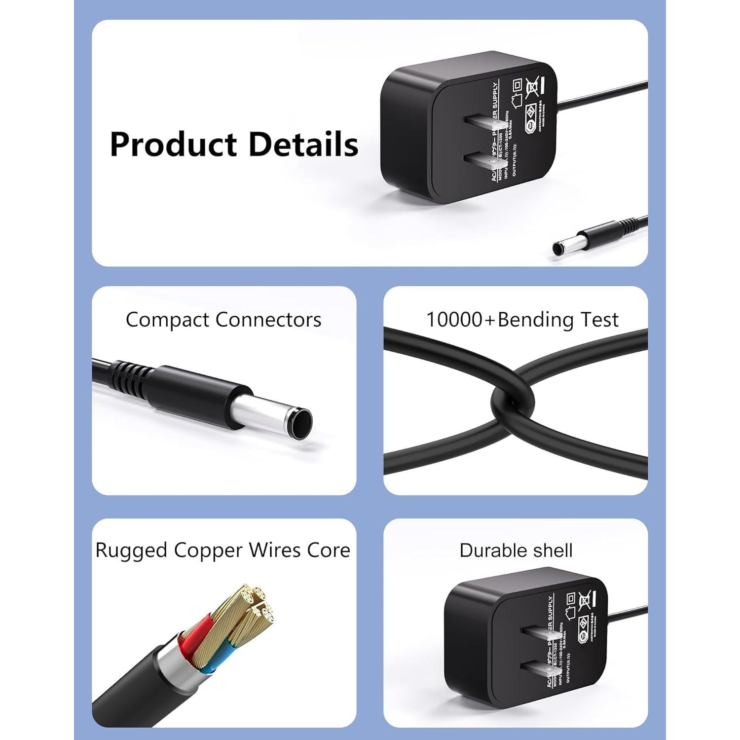Adaptador de CA WUKUR 6.5V para Amplificador Blackstar Fly 3