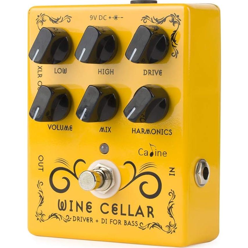 Pedal de Efectos Caline CP-60 para Guitarra Amarillo