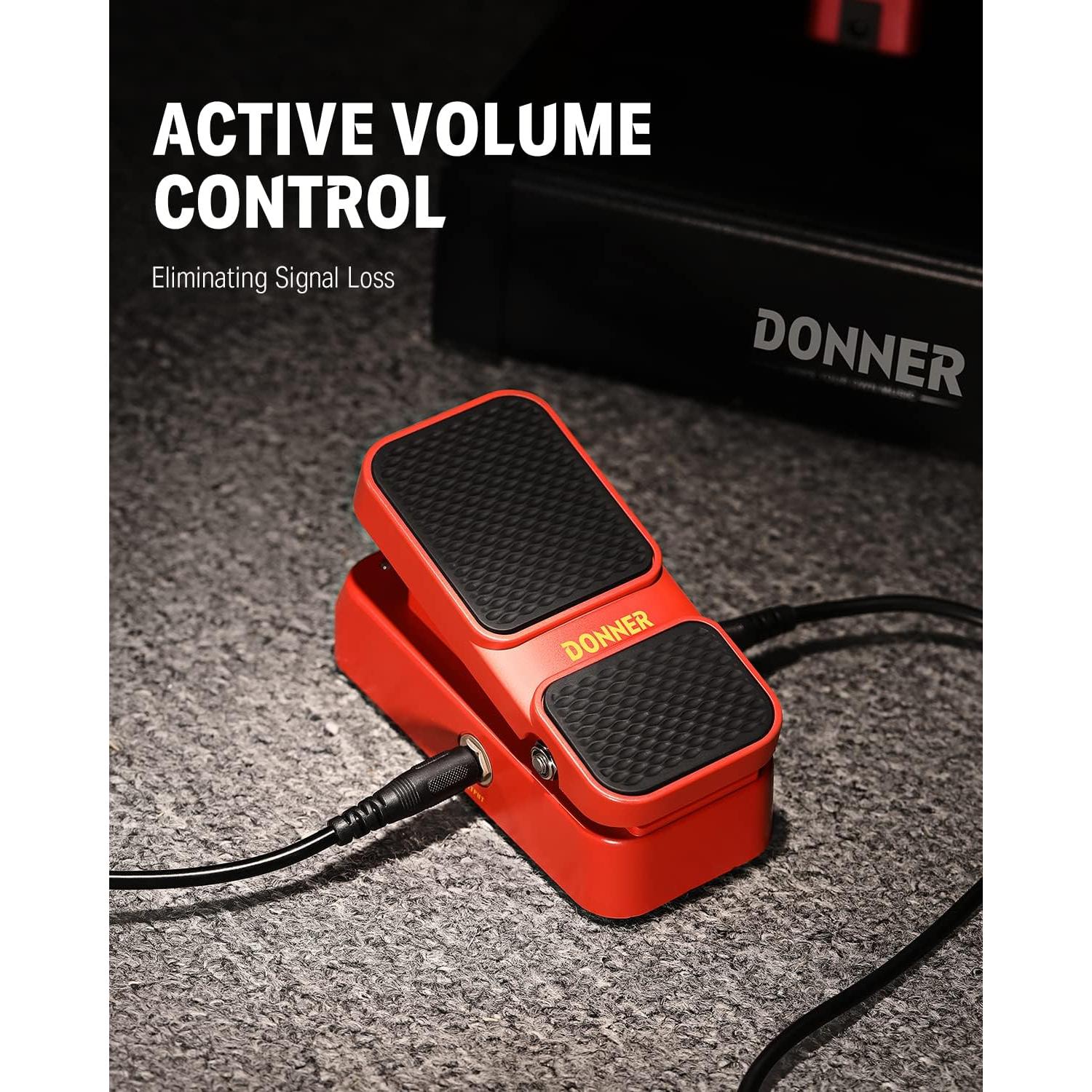 Pedal Wah Donner Vowel 2 en 1 Volumen y Wah 380g