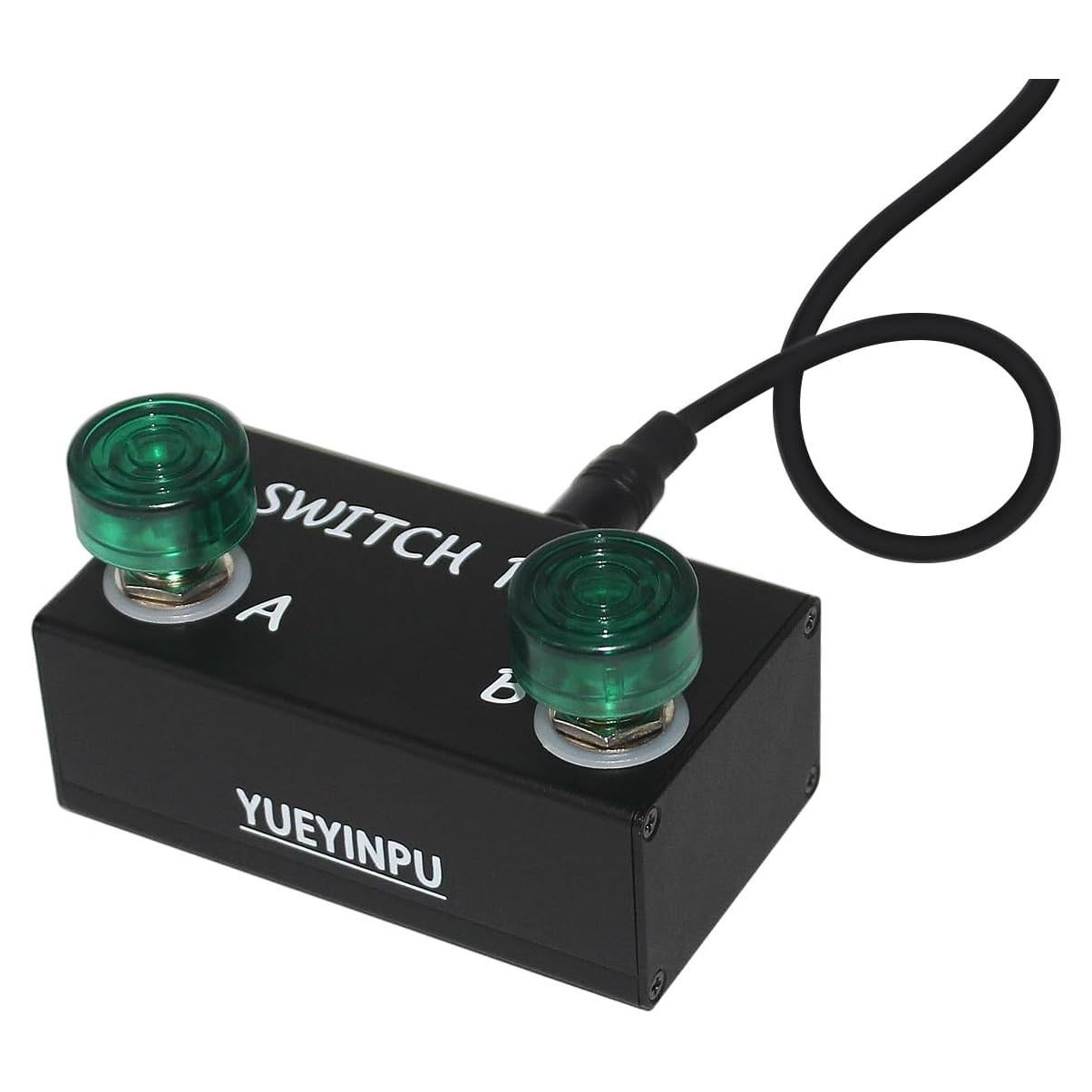 Pedal Interruptor Doble Retención Aslin Dane K11-01 con Cable TRS