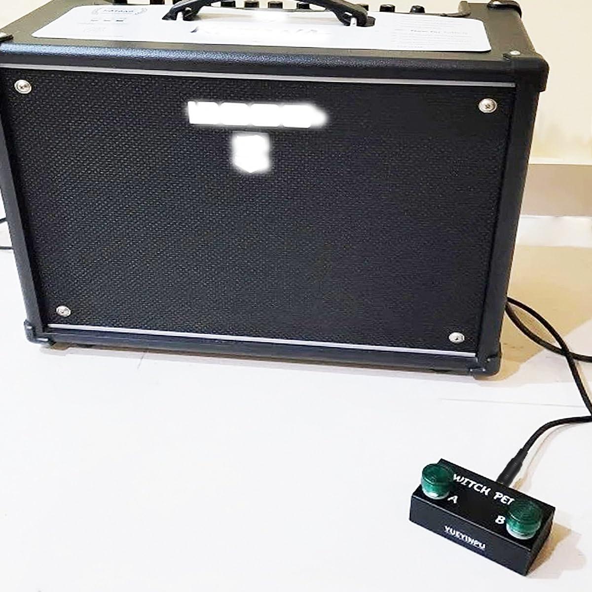 Pedal Interruptor Doble Retención Aslin Dane K11-01 con Cable TRS