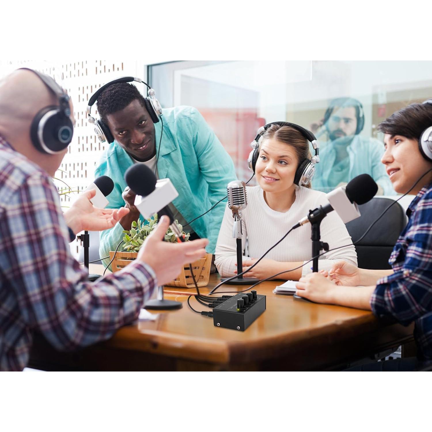 Amplificador de Auriculares HA400 Zendstanding 4 Canales 303g