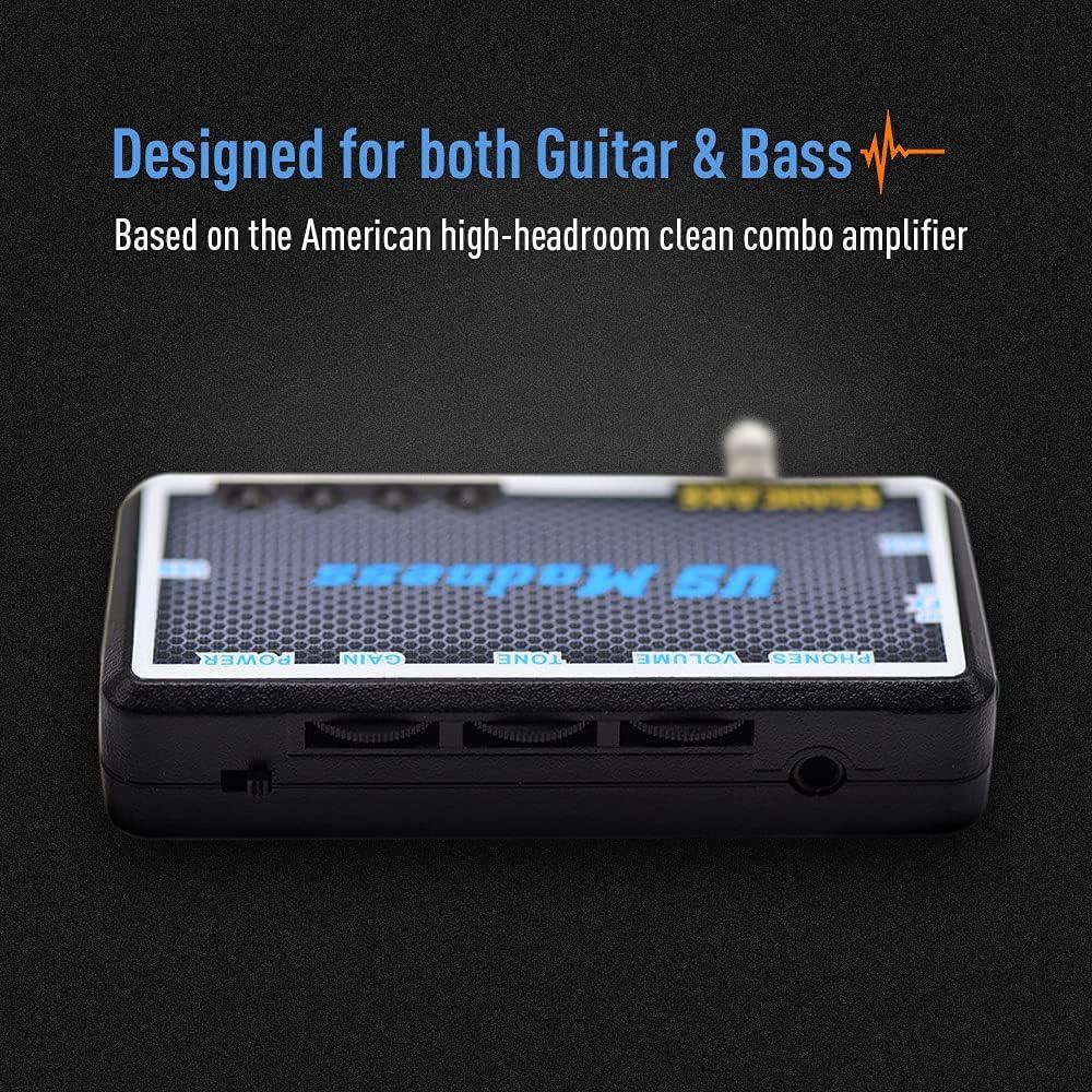 Amplificador de Auriculares SONICAKE QAP-4E para Guitarra y Bajo