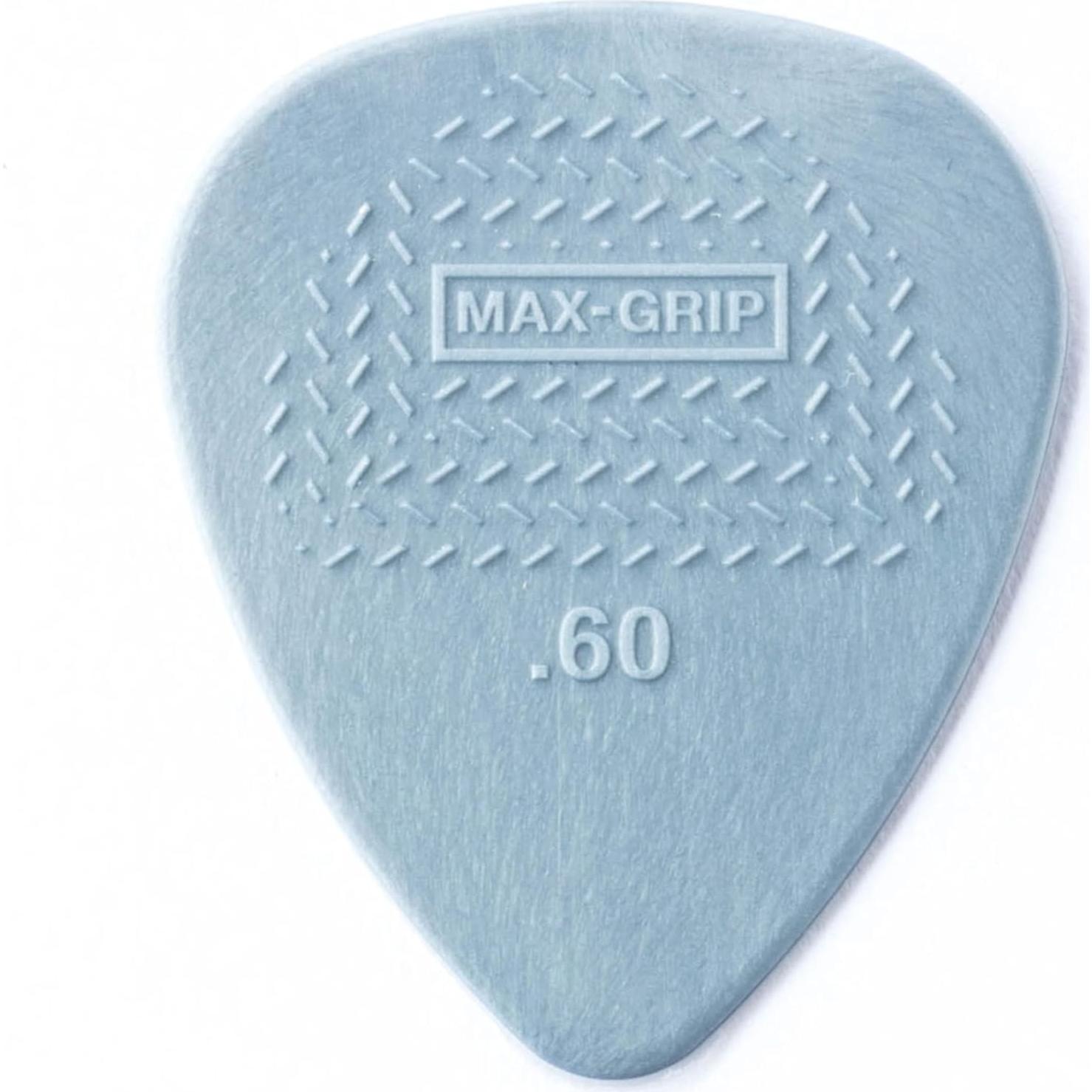 Picos de Guitarra Dunlop Max Grip Nylon 12 Pack 0.60mm