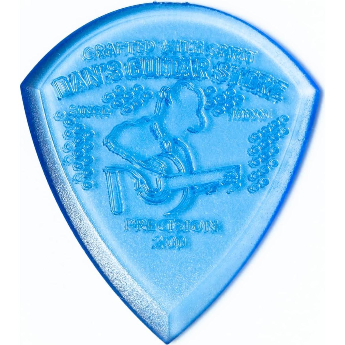 Púa de Precisión Premium 2mm Tienda de Guitarras de Dan - Paquete de 5