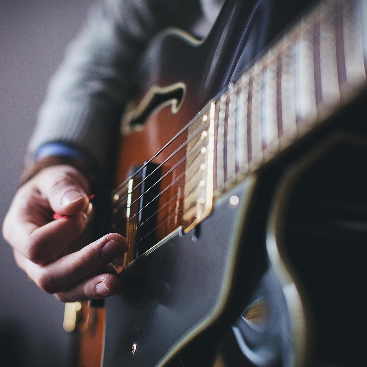 30 Púas de Guitarra Celluloide Multicolor 0.46mm 0.71mm 0.96mm