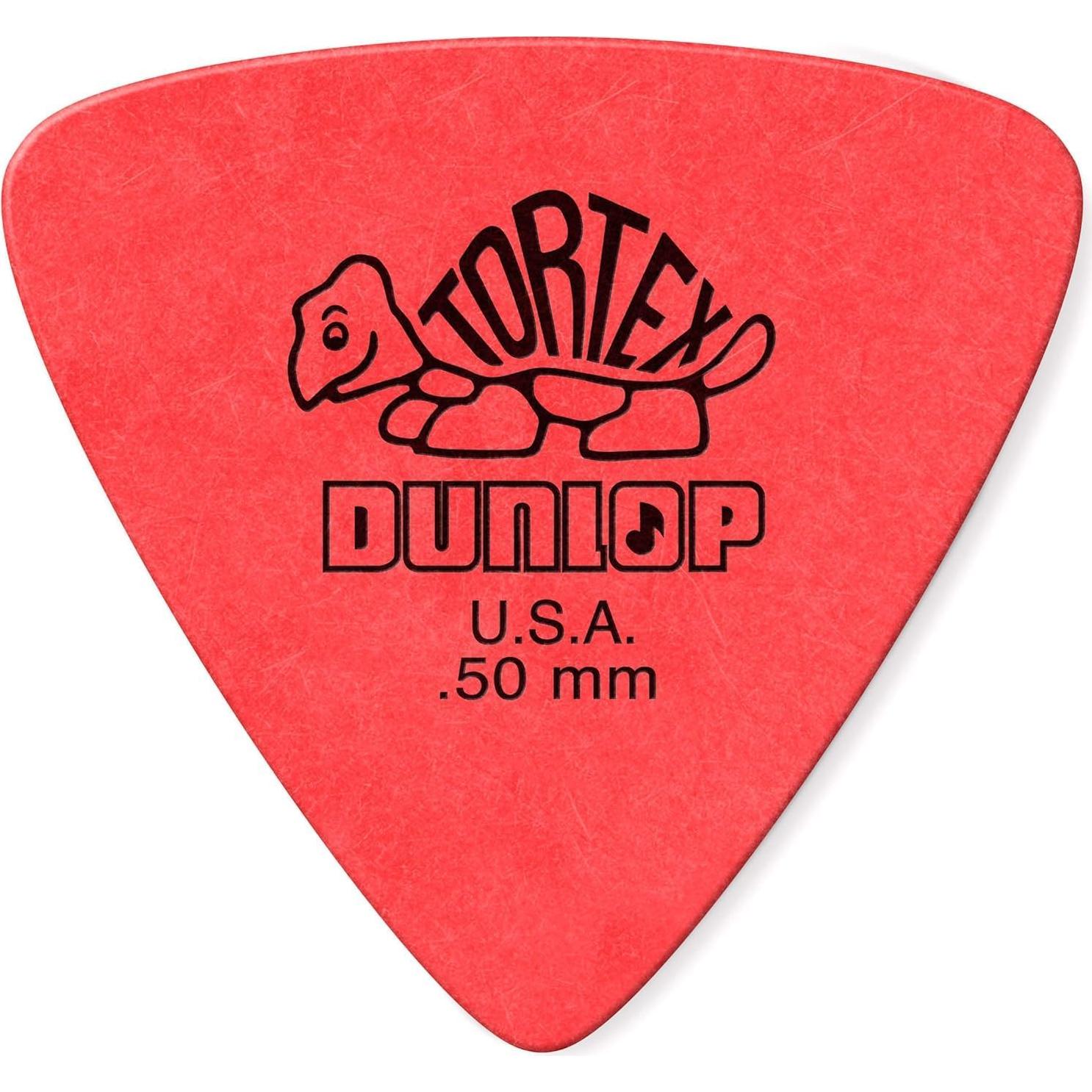 Paquete de 12 Púas de Guitarra Dunlop Tortex Triángulo