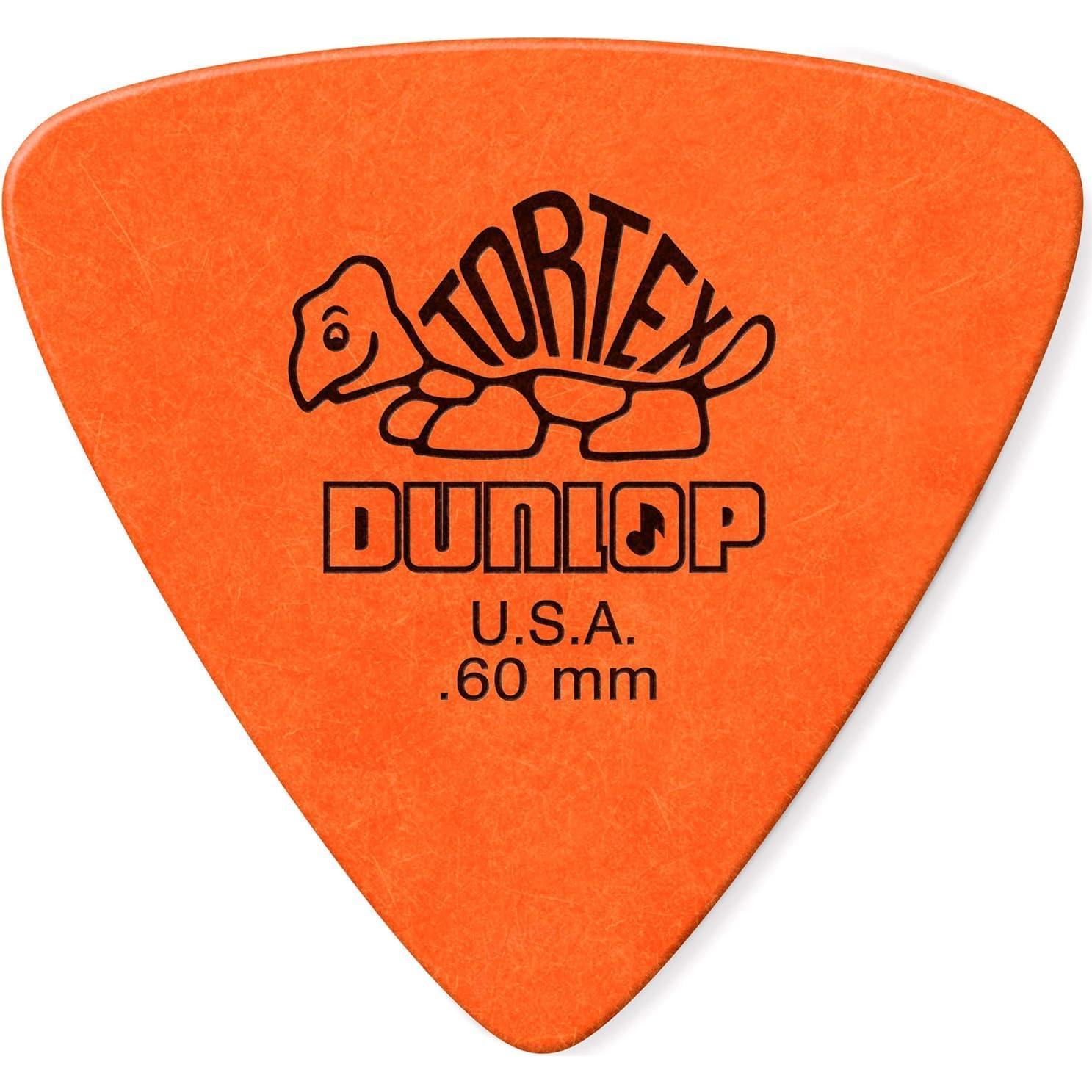 Paquete de 12 Púas de Guitarra Dunlop Tortex Triángulo