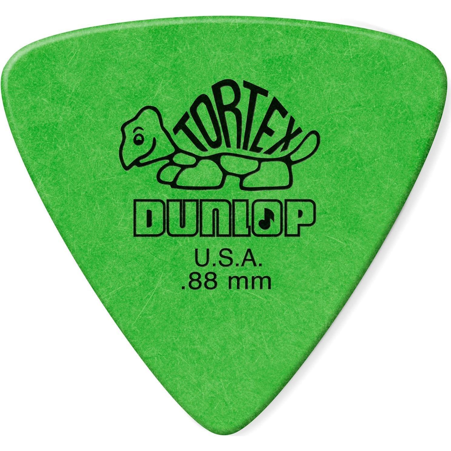 Paquete de 12 Púas de Guitarra Dunlop Tortex Triángulo