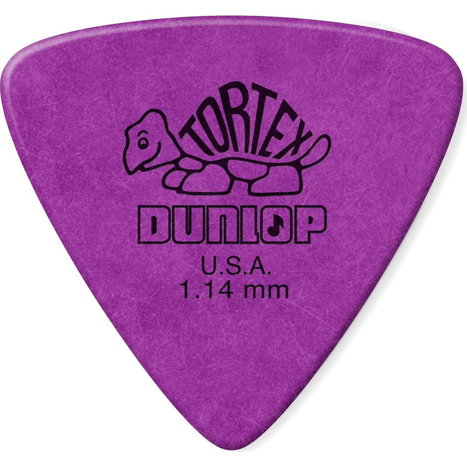 Paquete de 12 Púas de Guitarra Dunlop Tortex Triángulo