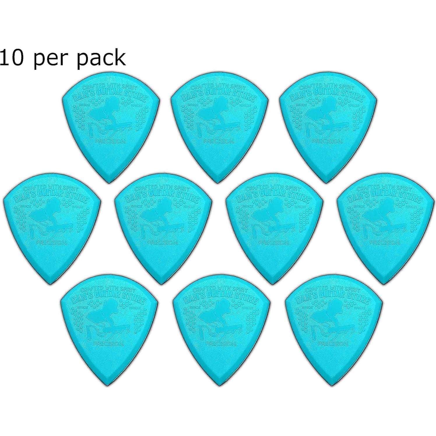 Pua de Precisión Original Tienda de Guitarras Dan - Paquete de 10 - Nylon 1.5mm