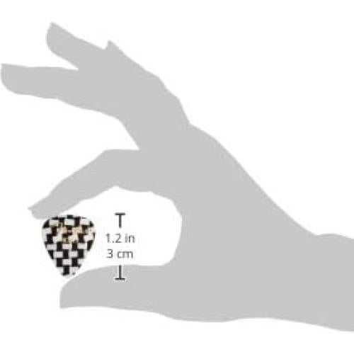 Púas de Guitarra Fender Checker 351 Pesadas - Paquete de 12