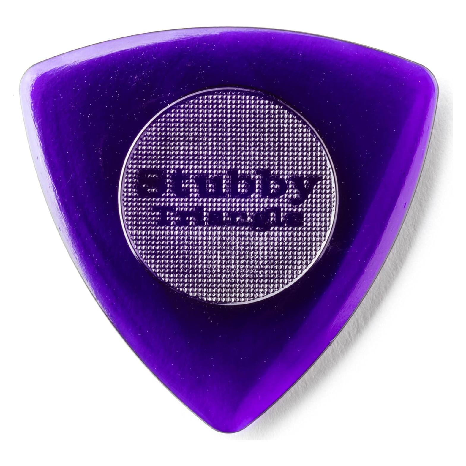 Puas de guitarra Dunlop Tri Stubby 3.0mm - Paquete de 6