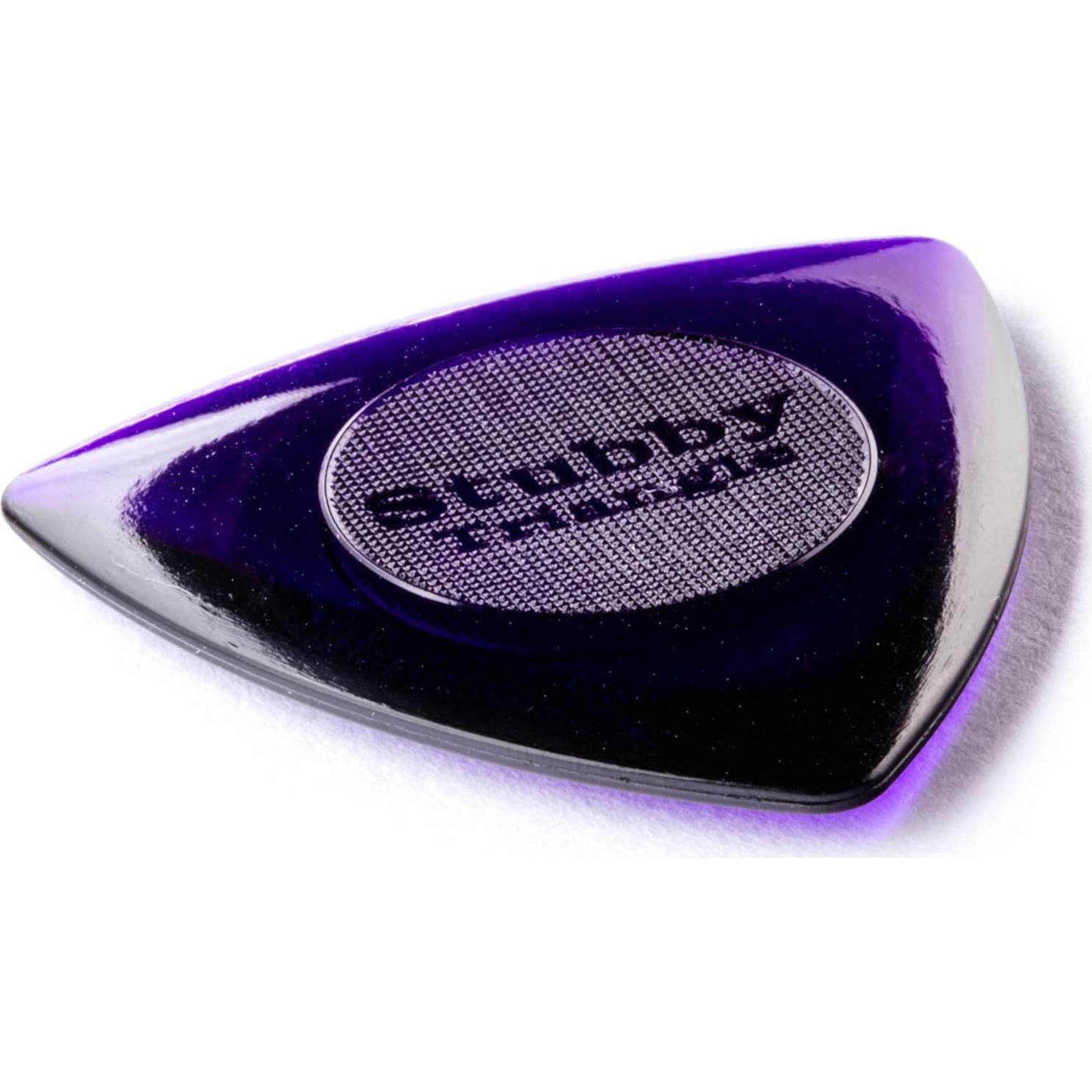 Puas de guitarra Dunlop Tri Stubby 3.0mm - Paquete de 6