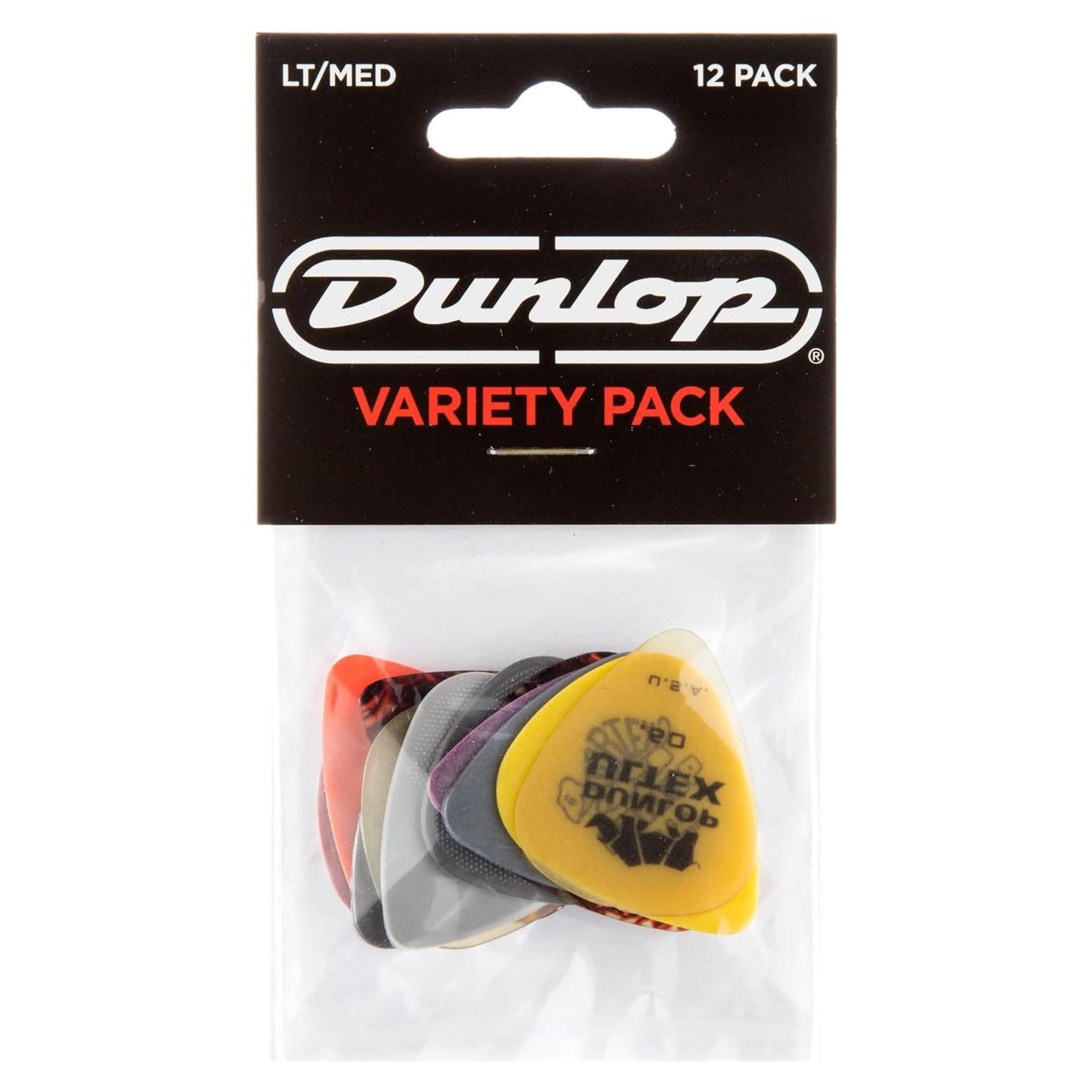 Púas de guitarra Dunlop PVP101 - Paquete variedad 12 unidades