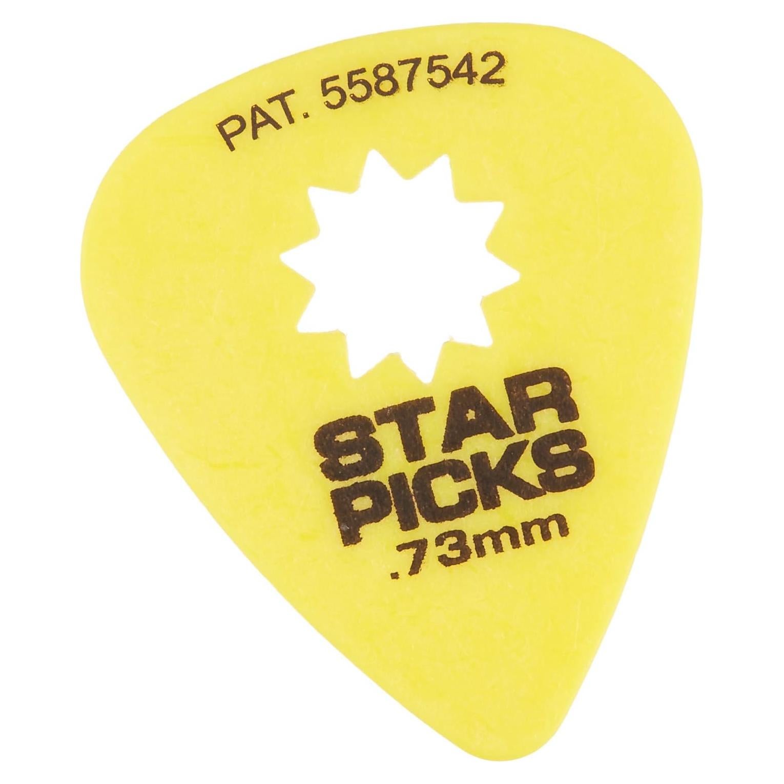 Púas de guitarra Everly 30023 - Estándar 351 Amarillo