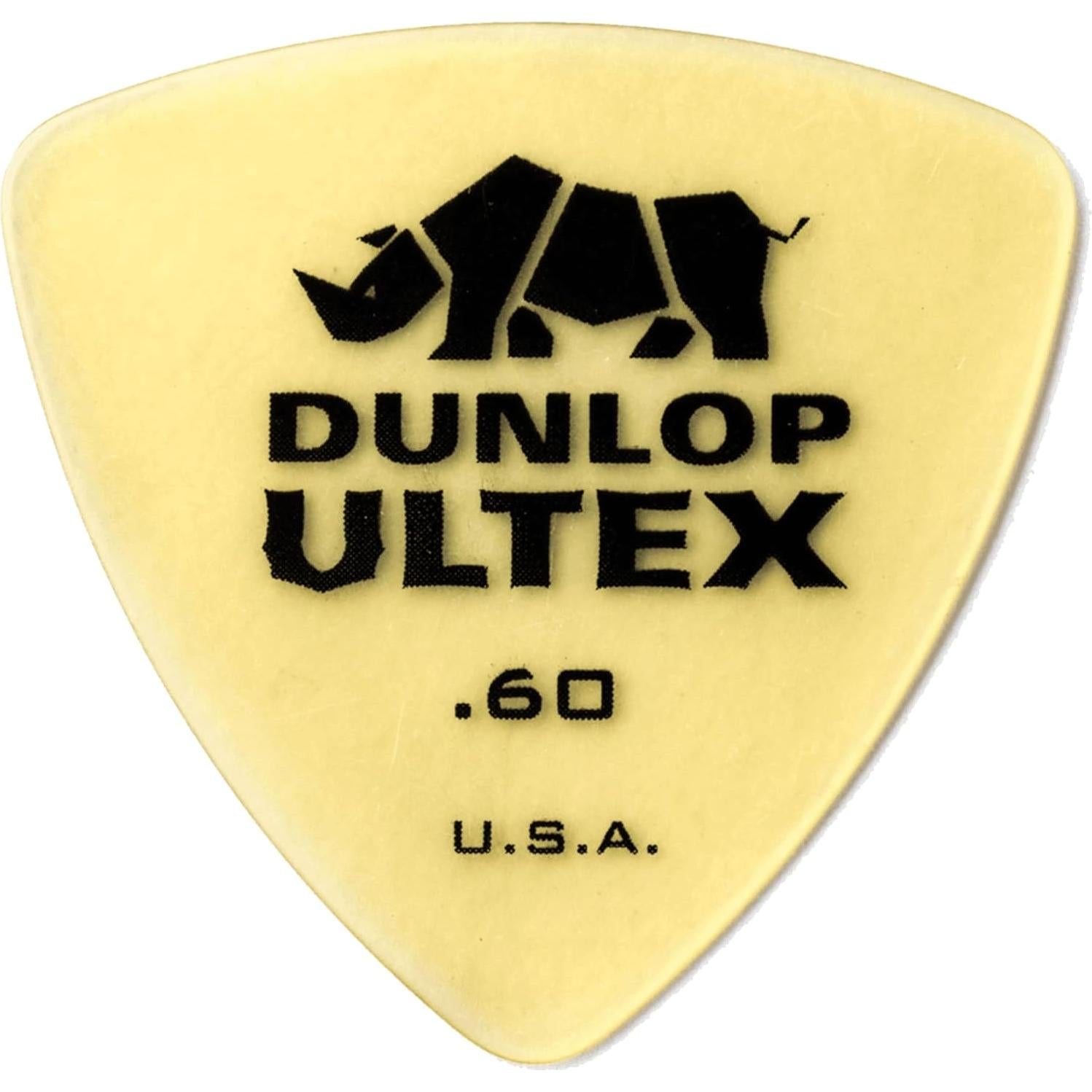 Puas de guitarra Dunlop Ultex 0.60mm - Paquete de 6