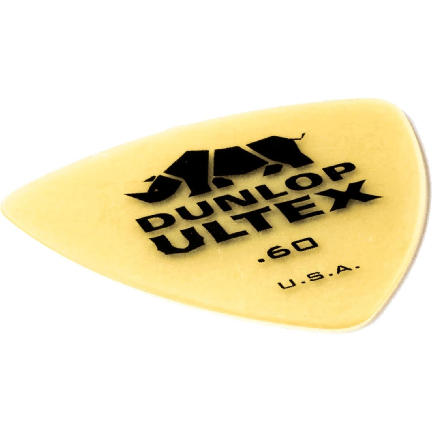 Puas de guitarra Dunlop Ultex 0.60mm - Paquete de 6