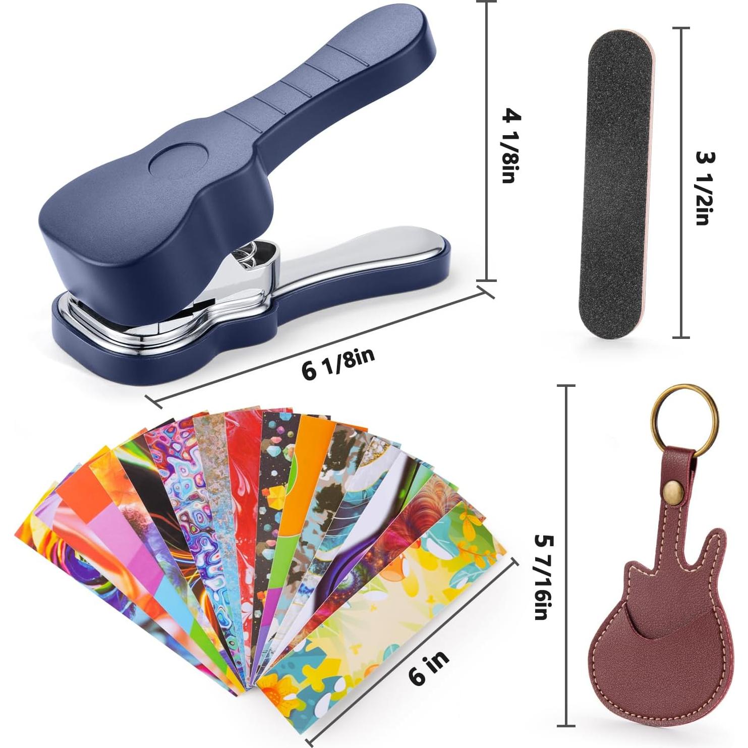 Kit de Perforación de Púas de Guitarra ArtAt - 15 Tiras Variadas