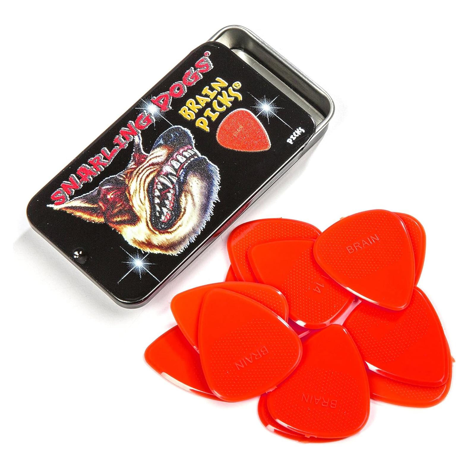 Púas de Guitarra Snarling Dogs Brain TNSDB351 0.73mm 12 Piezas