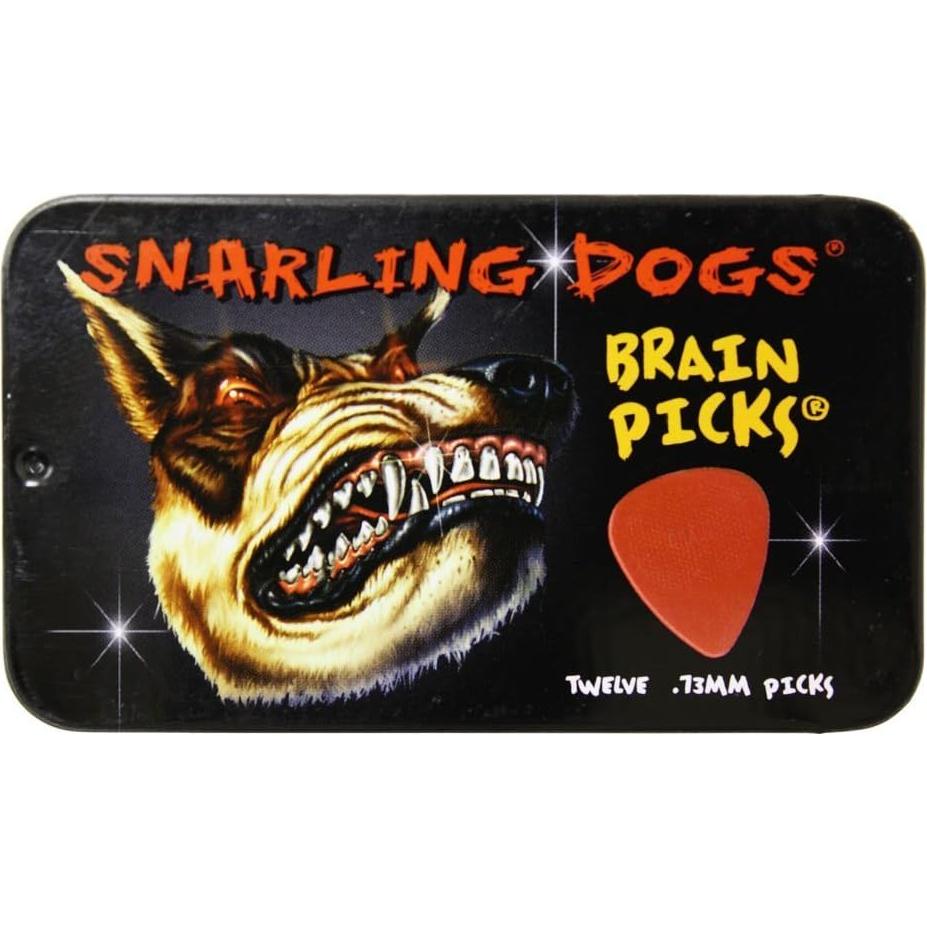 Púas de Guitarra Snarling Dogs Brain TNSDB351 0.73mm 12 Piezas